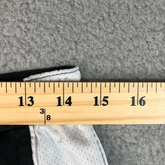 Nike Shorts Womens Medium Black Dri Fit Logo Swoosh Pull On Running Athletic - Picture 9 of 11